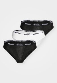 MARTA BOX 3 PACK - Slip - black/white