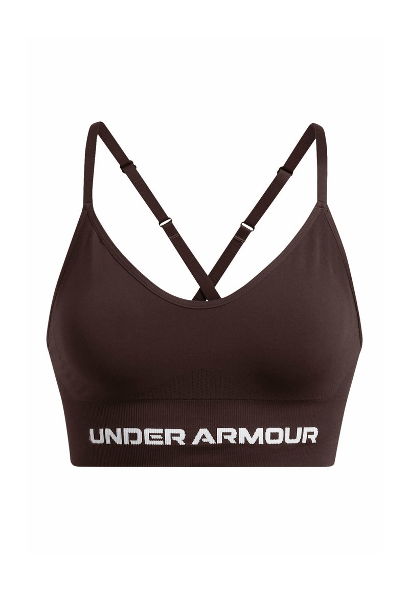 Under Armour Sport-bh met light support bruin