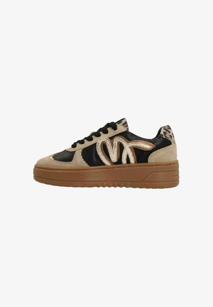 Manfield SNEAKER MIT DETAILS - Sneakers laag - taupe