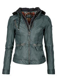 Maze BRAYFORD - Leren jas - blue