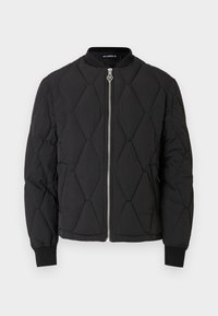DIAMOND PADDED JACKET - Bomber stiliaus striukė - black