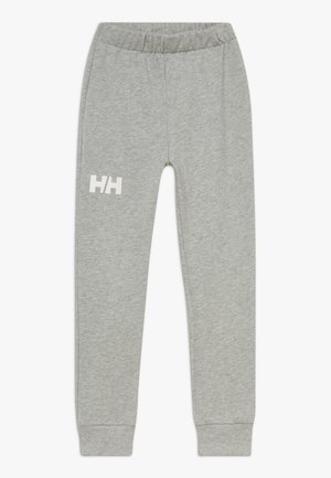 LOGO UNISEX - Tracksuit bottoms - grey melange
