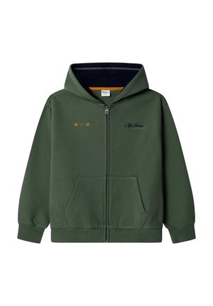 Pepe Jeans, PEPE JEANS HOODIE TATE - Sudadera con cremallera - pine green