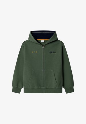 Pepe Jeans, PEPE JEANS HOODIE TATE - Sweatjacke - pine green