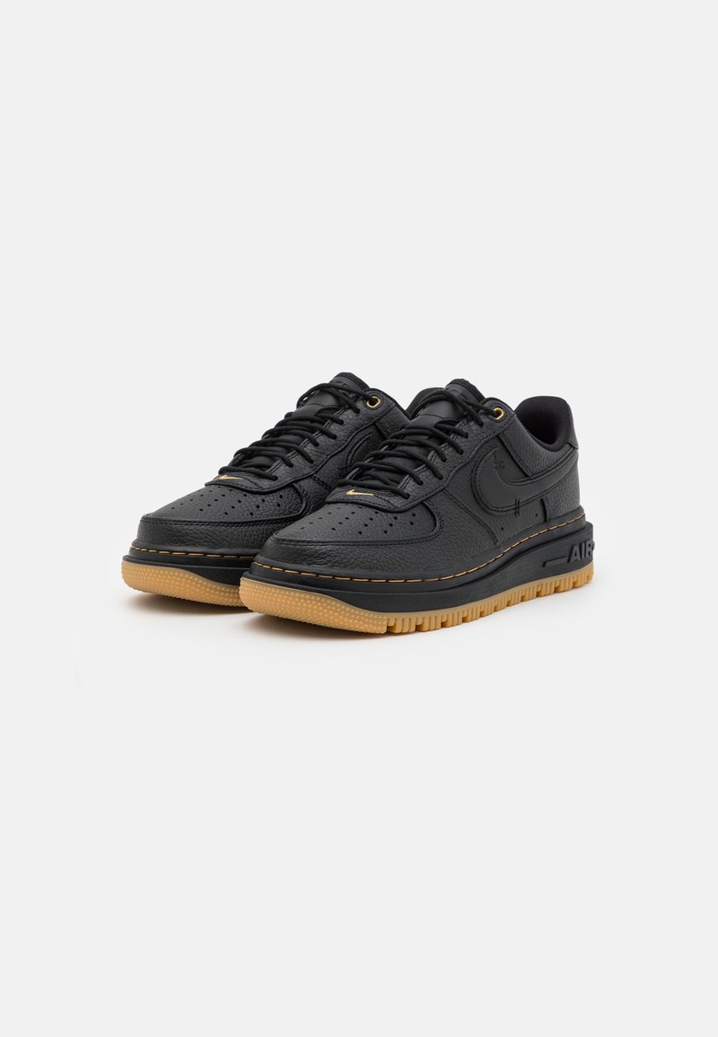 Nike Sportswear AIR FORCE 1 LUXE - Trainers - black/bucktan/yellow 