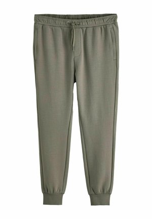 REGULAR FIT - SIGNATURE SOFT TOUCH  - Treniņtērpa apakšdaļas - khaki green