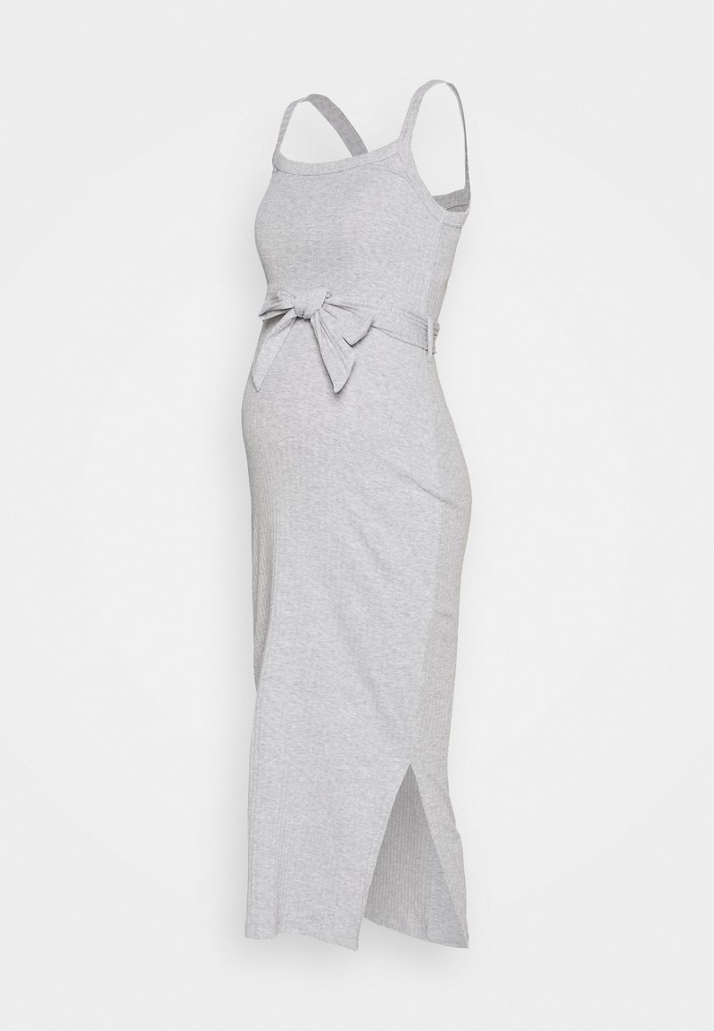 Even&Odd Maternity Vestido direito - mottled light grey