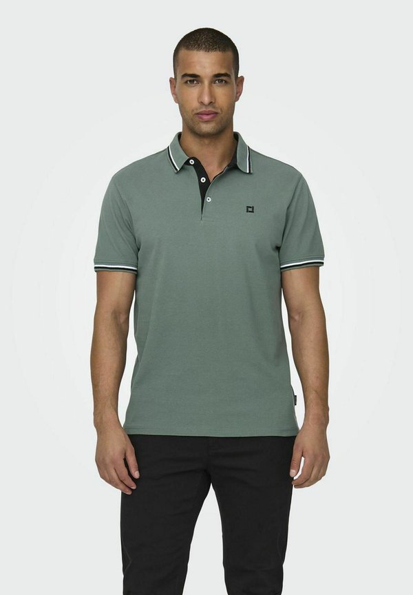 ONSFLETCHER - Poloshirt - dark forest
