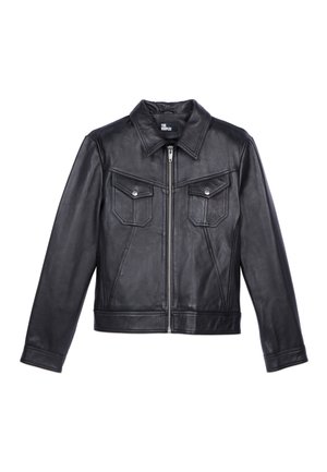 The Kooples Leren jas - black