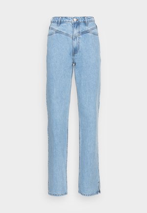 ARIA PANTS BLUE WOMEN - Straight leg jeans - blue
