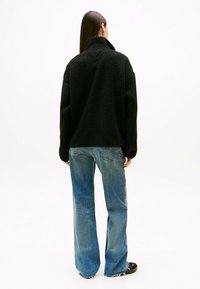 Tommy Jeans Fleecejakke - black