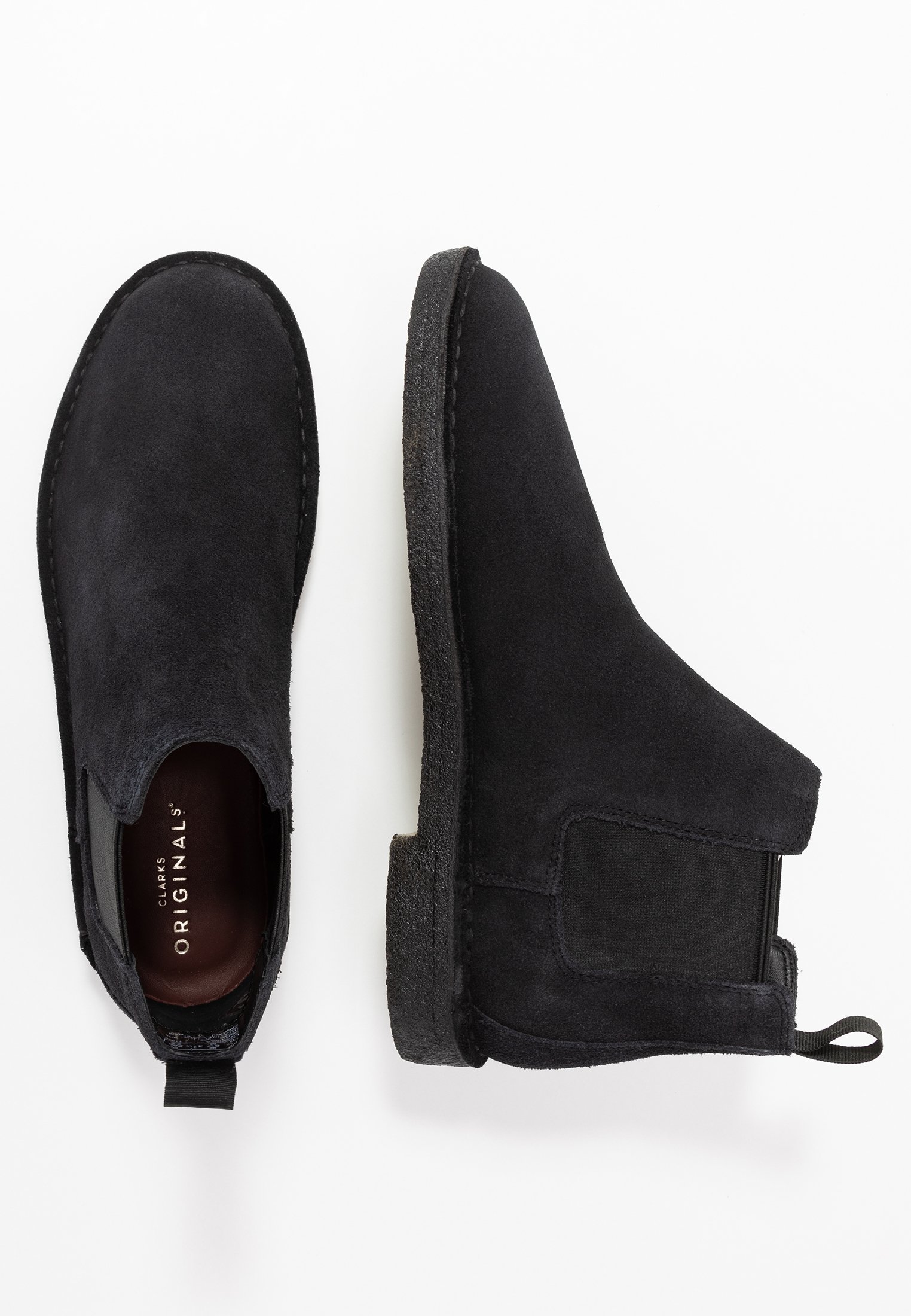 Clarks Originals DESERT CHELSEA - Stivaletti - black/nero - Zalando.it