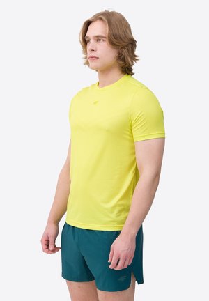 4F T-Shirt basic - canary green