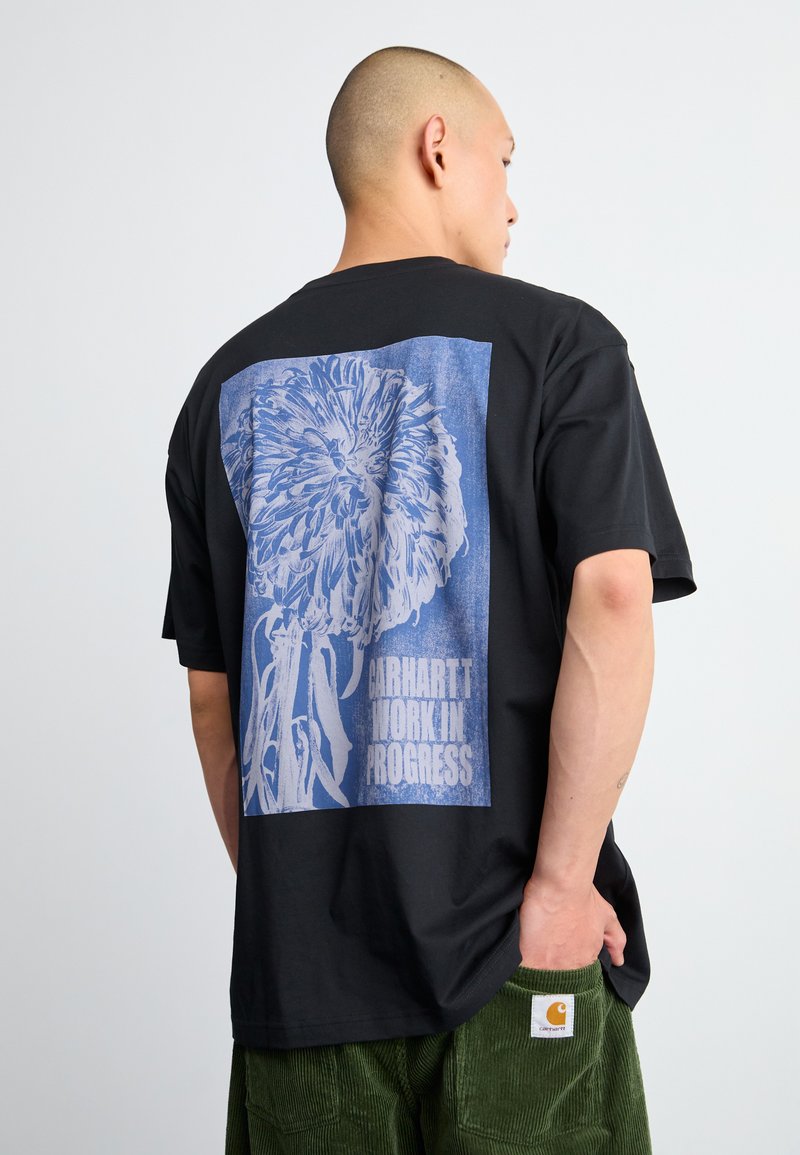 Carhartt WIP CHRYSANTHEMUM - Camiseta estampada - black