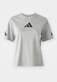 Z N E TEE - Sports T-shirt - medium grey heather
