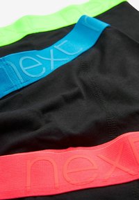 Next 7 PACK STANDARD - Nadrág - black fluro waistband
