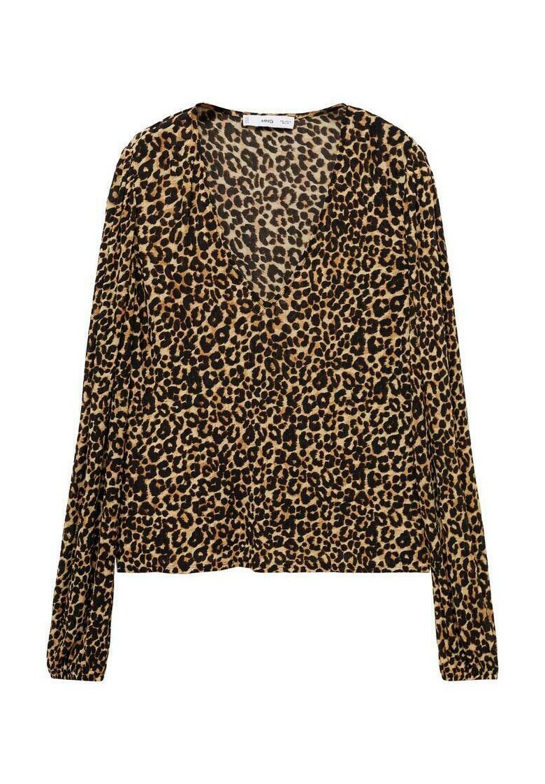 Mango Blouse bruin