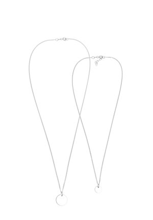 2 PACK BASIC - Halskæder - silberfarben