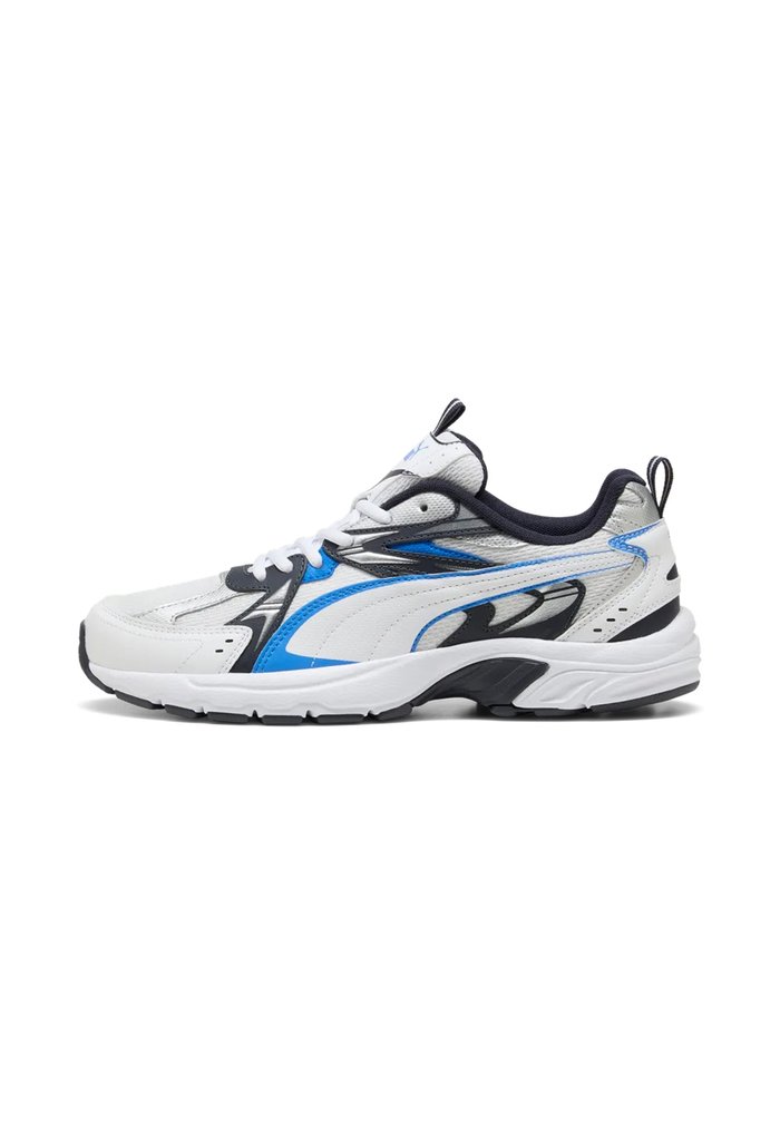 PUMA MILENIO TECH SNEAKER SPORTSCHUHE SCHUHE UNISEX 402623 16 WEISS/BLAU - Skate shoes - white racing blue new navy