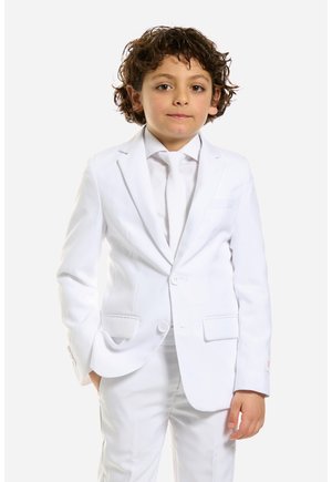 BOYS SOLID COLOR - Anzug - white