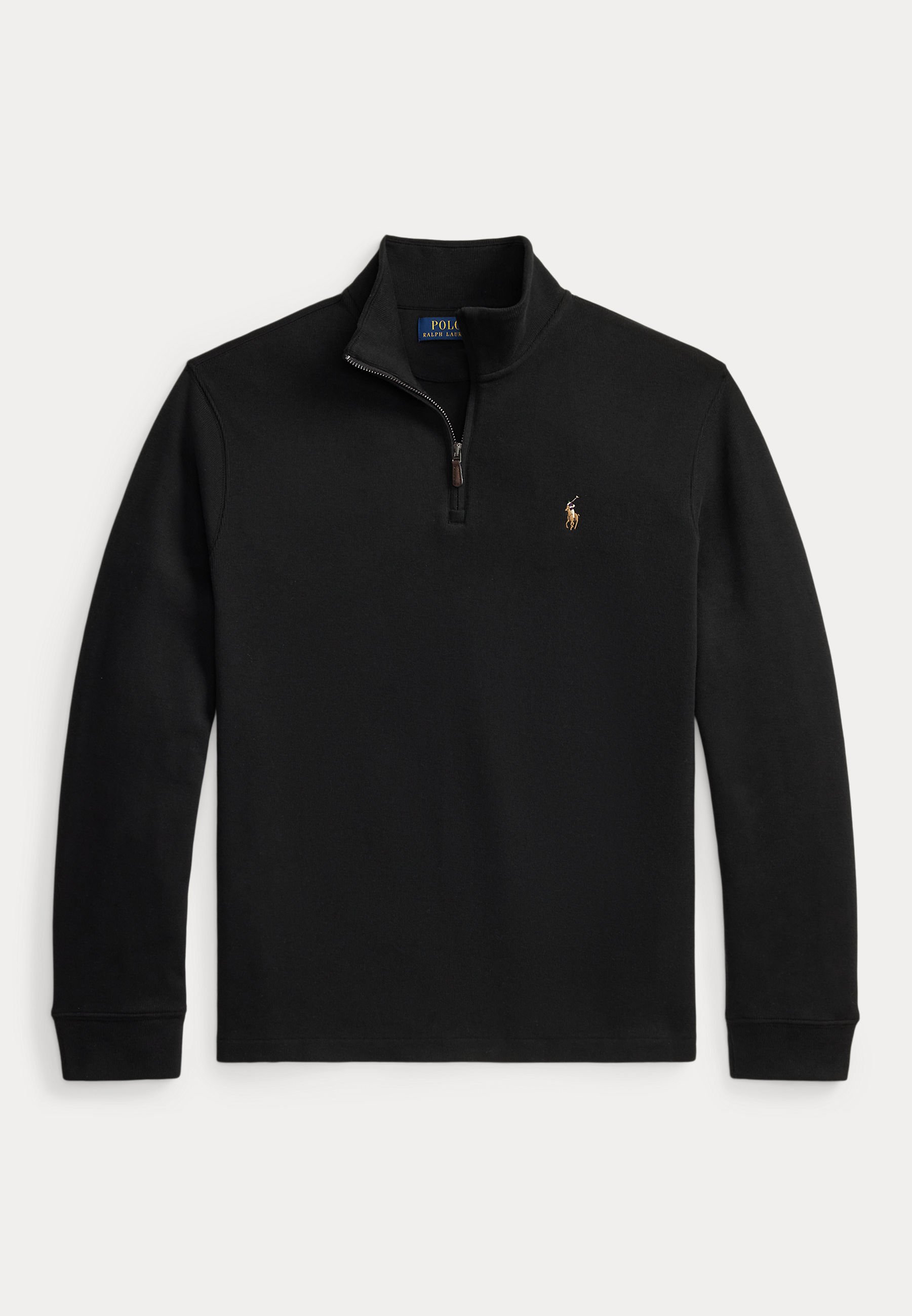 Polo Ralph Lauren DOUBLE-KNIT QUARTER-ZIP PULLOVER - Sweatshirt
