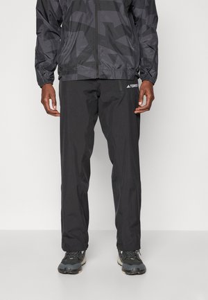 Adidas Terrex RAIN PANT - Outdoor trousers - black