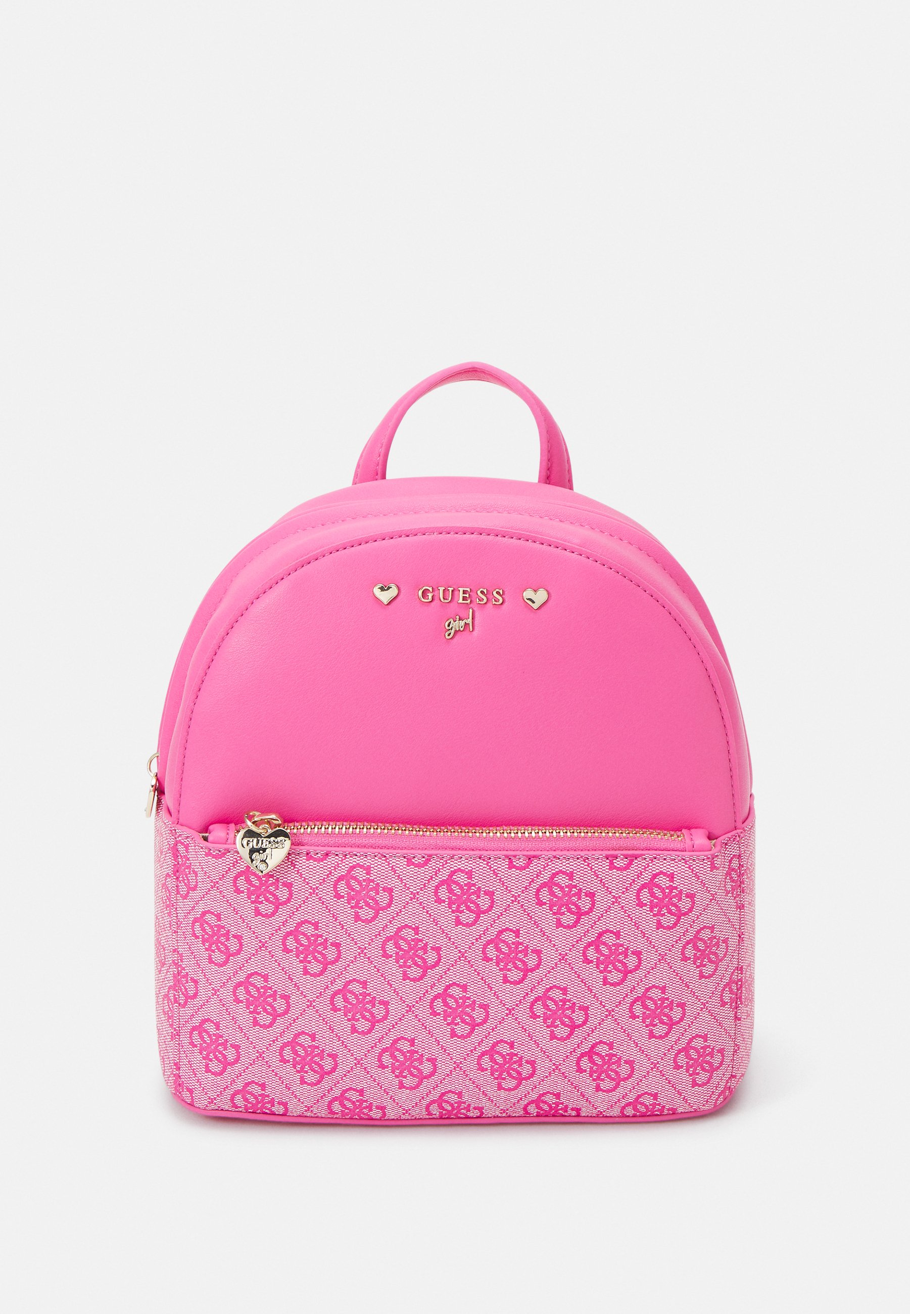 Backpack White Mochila Guess Little Bay Mini Para Mujer Fucsia