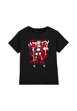 Cotton Soul, BATMAN HARLEY QUINN ANIME - Print T-shirt - black