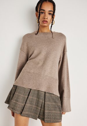 SWEATER - Pullover - brown melange
