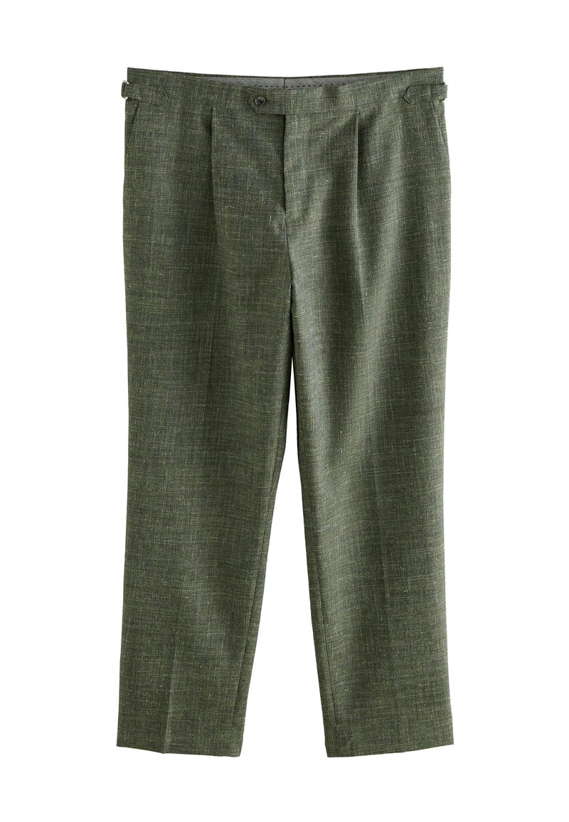 Next REGULAR FIT - Hlače za odijelo - green