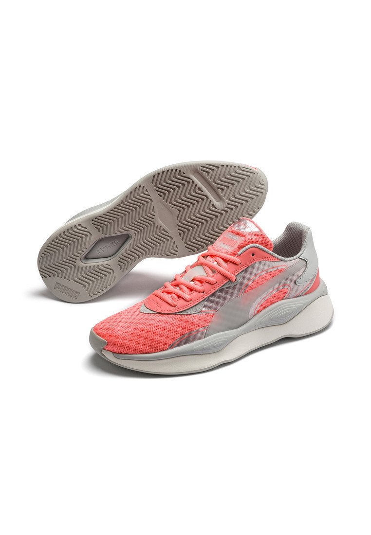 silver puma trainers