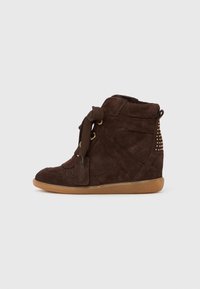JAEYY - High-top trainers - coffee bean/gum
