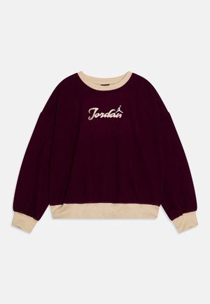 Jordan ENCHANTMENT COZY CREW - Felpa in pile - bordeaux