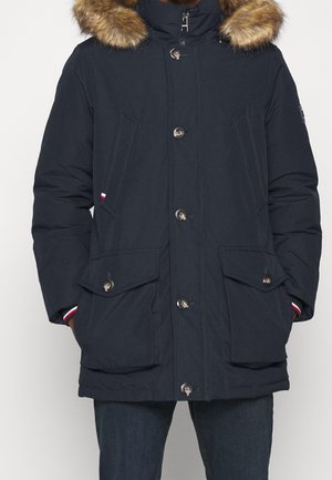 Piumino lungo - dark blue