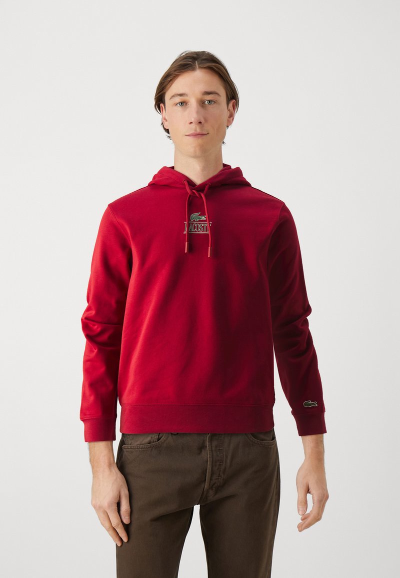 Lacoste SUBTLE LOGO UNISEX - Felpa con cappuccio - ora