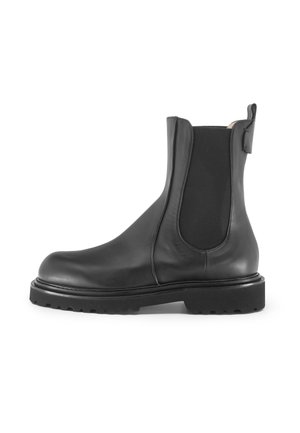 AUREA - Stivaletti con plateau - black