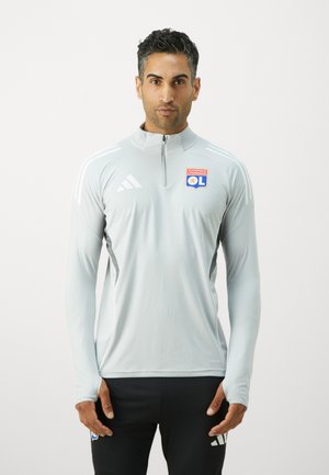 adidas Performance OLYMPIQUE LYONNAIS  TRAINING - Long sleeved top - team light grey