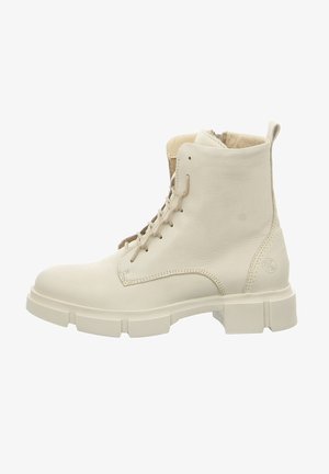 BODIL - Lace-up boots - beige