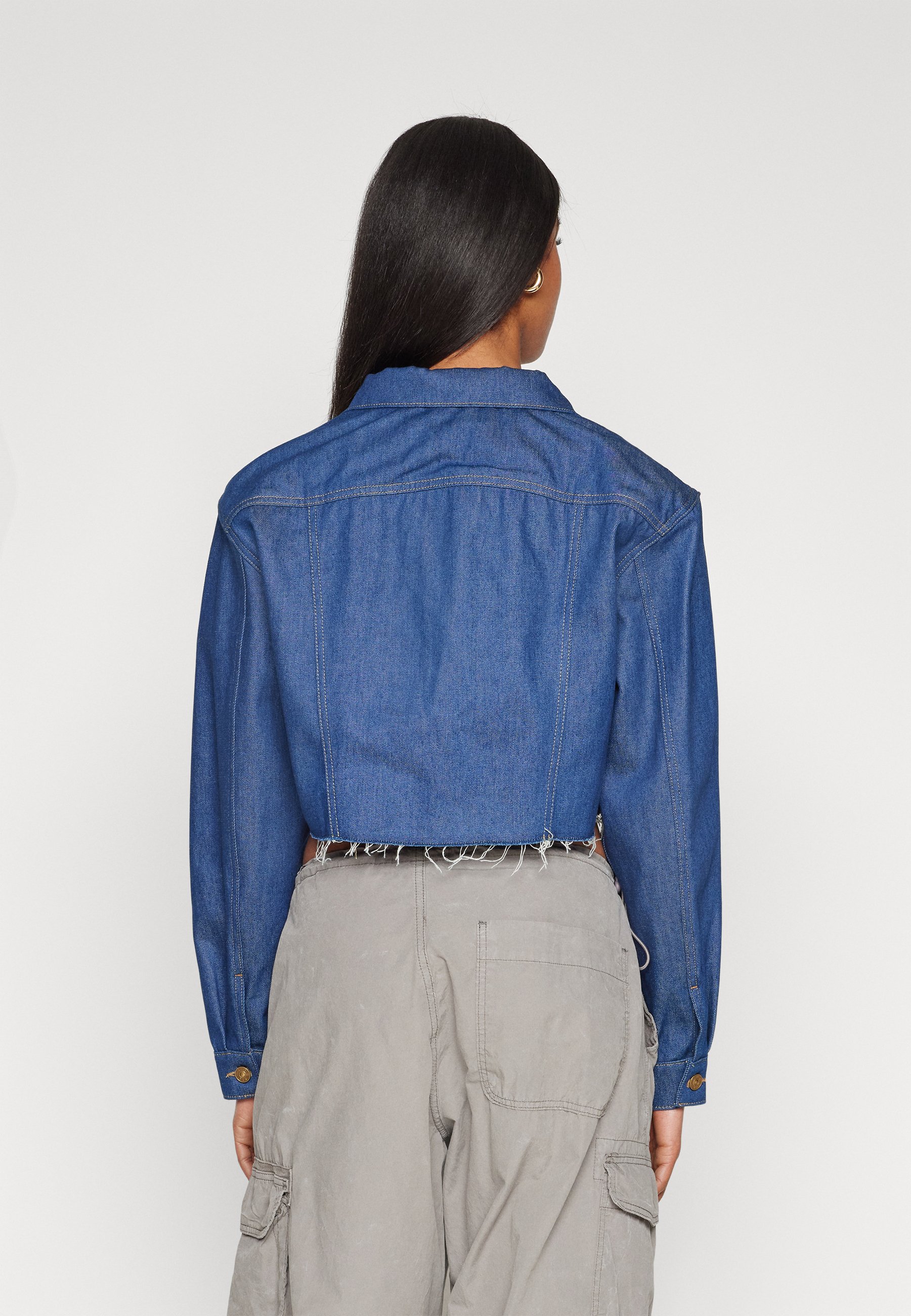 G-STAR RELAXED CROPPED CUTOFF JACKET - Veste en jean - raw