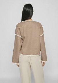 VILA Chaqueta de punto - grey