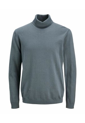 Jack & Jones BASIC ROLL - Strickpullover - stormy weather