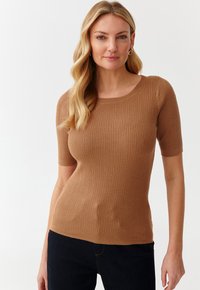 TATUUM - T-shirt basic - beige Miniatuurafbeelding 1