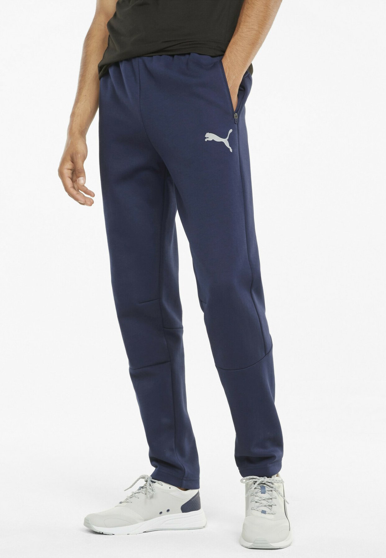 blue puma track pants