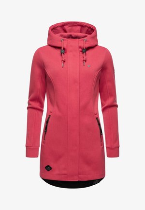 LETTI BONDED - Short coat - raspberry