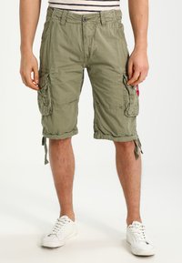 Alpha Industries - JET - Shorts - light olive Miniatyrbilde 1