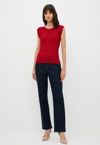 adL TOP - Jednoduché tričko - claret red