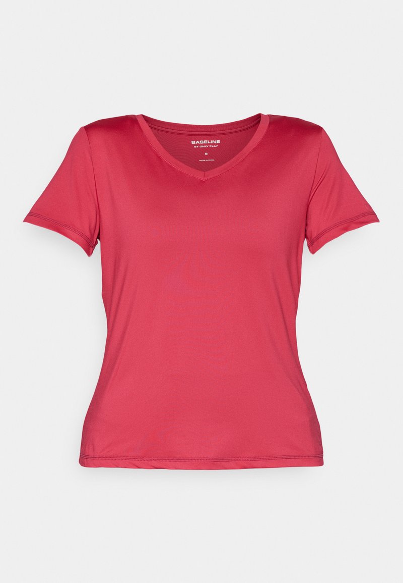 Only Play T-shirt basic rood Only Play T-shirt basic rood