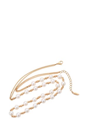 Nyaklánc - gold-coloured/white