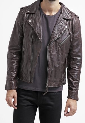 Lederjacke - brown