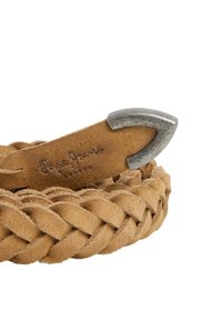 Pepe Jeans FLORENCE - Flätat skärp - biscuit beige